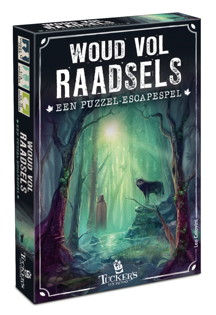 Escapespel Woud vol raadsels (12+) 1 tot 4 spelers