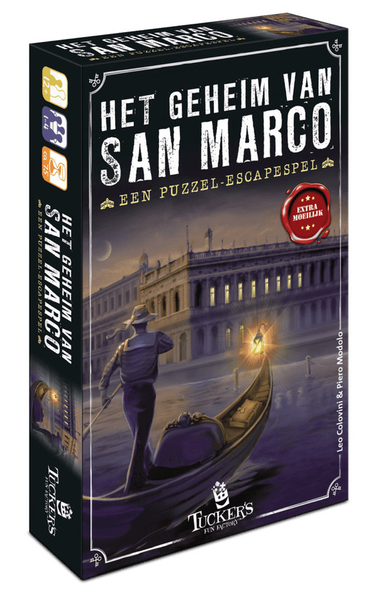 Escapespel Het geheim van San Marco (12+) 1 tot 4 spelers
