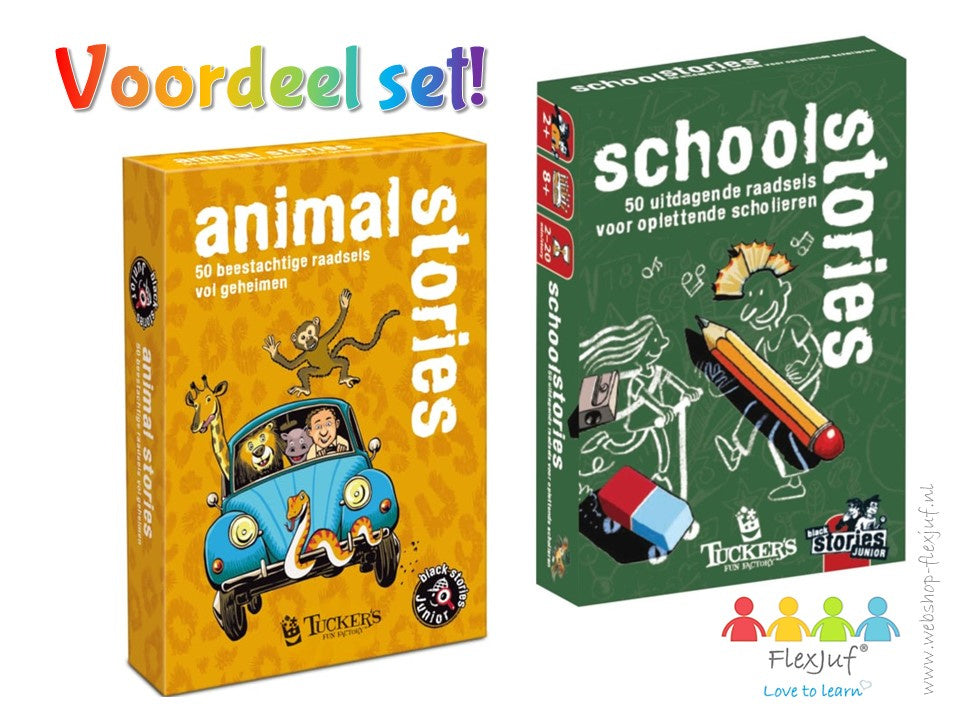 Voordeelset Animal Stories & School Stories