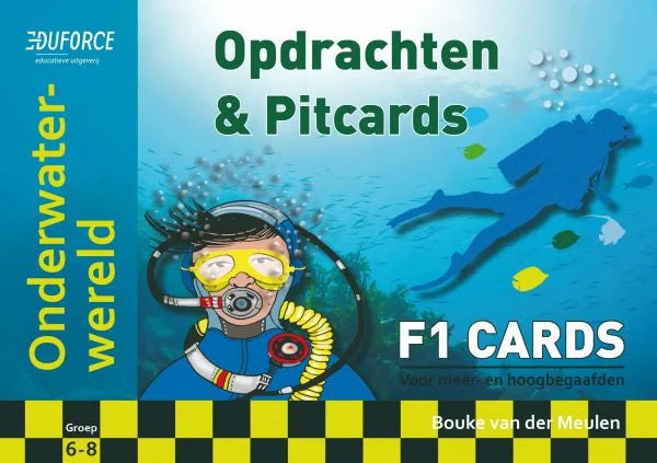 F1 cards - Opdrachten en pitcards (per  5 stuks)