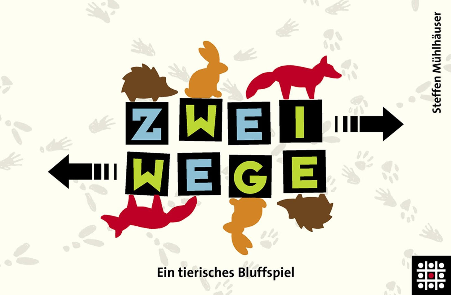 Twee Wegen (Zwei Wegen) - Strategisch blufspel 2p.