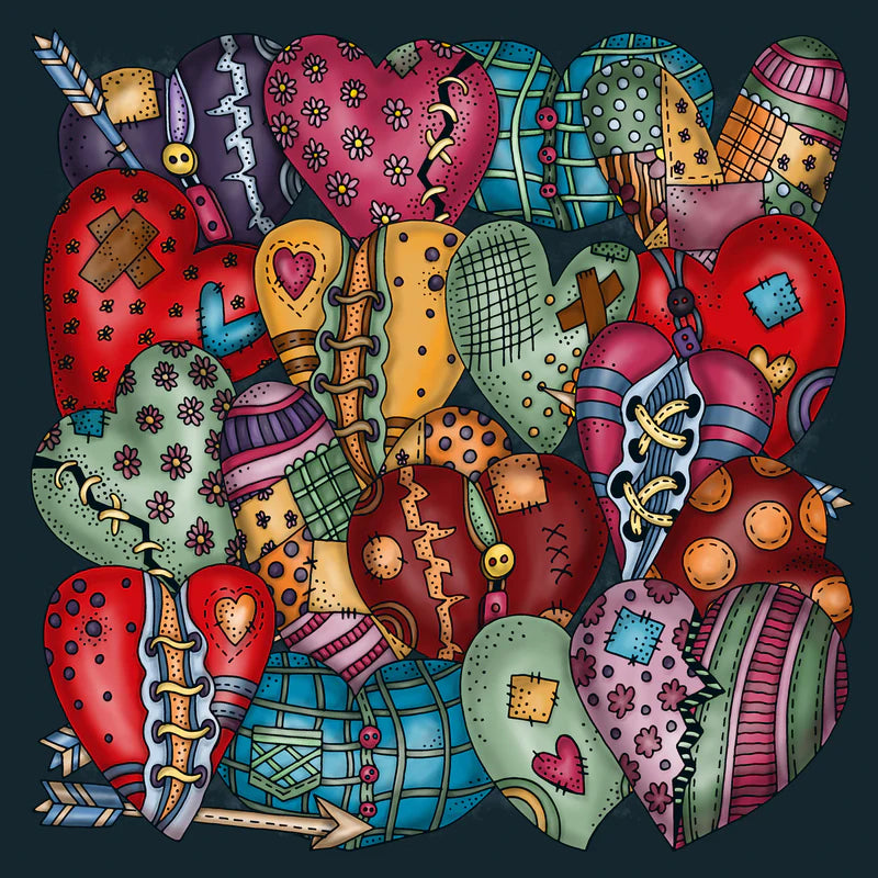 Curiosi Palapeli - Puzzel Hartjes (251 lastige stukjes) incl. staande lijst