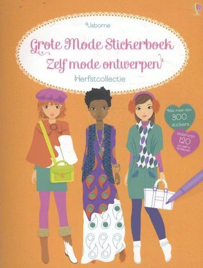 Het grote mode stickerboek - Zelf mode ontwerpen: Herfstcollectie