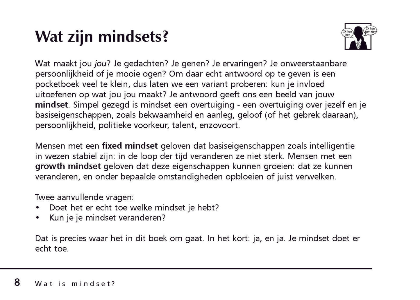 Growth Mindset pocketboek