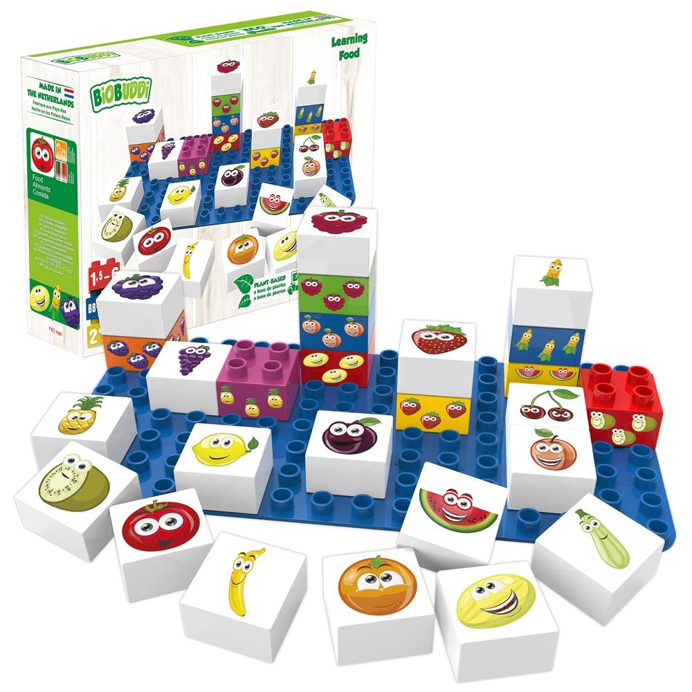 Onderwijs Outlet: BiOBUDDi leren tellen, nummers leren kennen en fruit (3 sets)