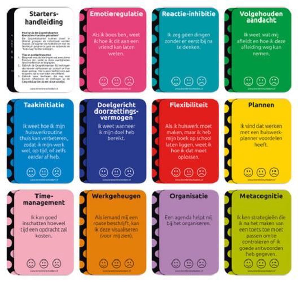 Gesprekskaarten Executieve Functies - Voortgezet Onderwijs