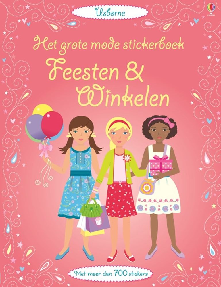 Het grote mode stickerboek - Feesten en Winkelen