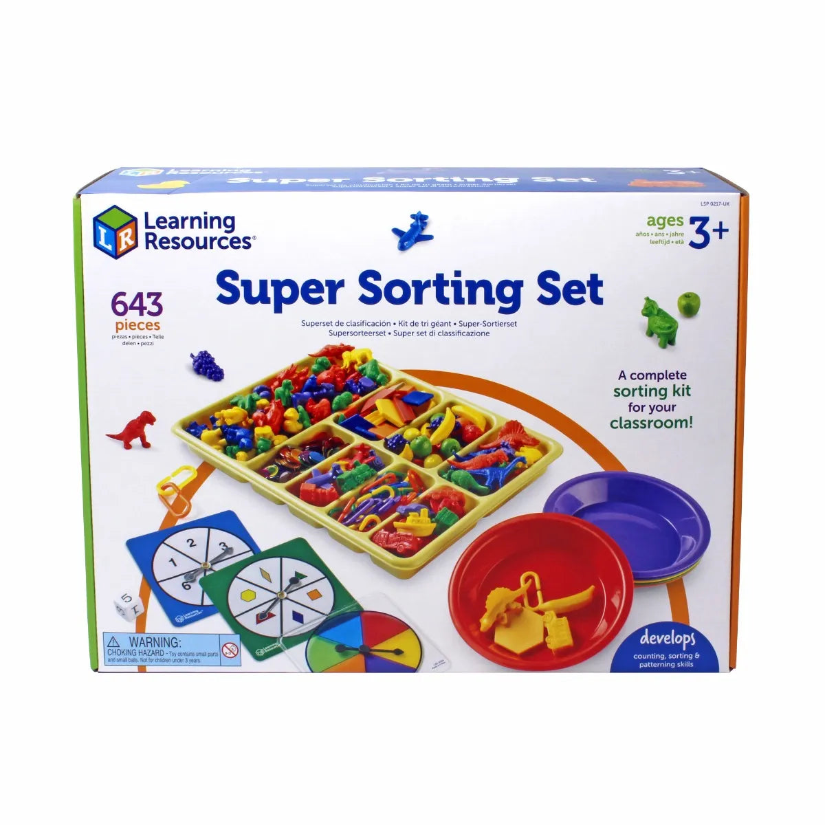 Super sorteerset (643 delig) 3+ jaar