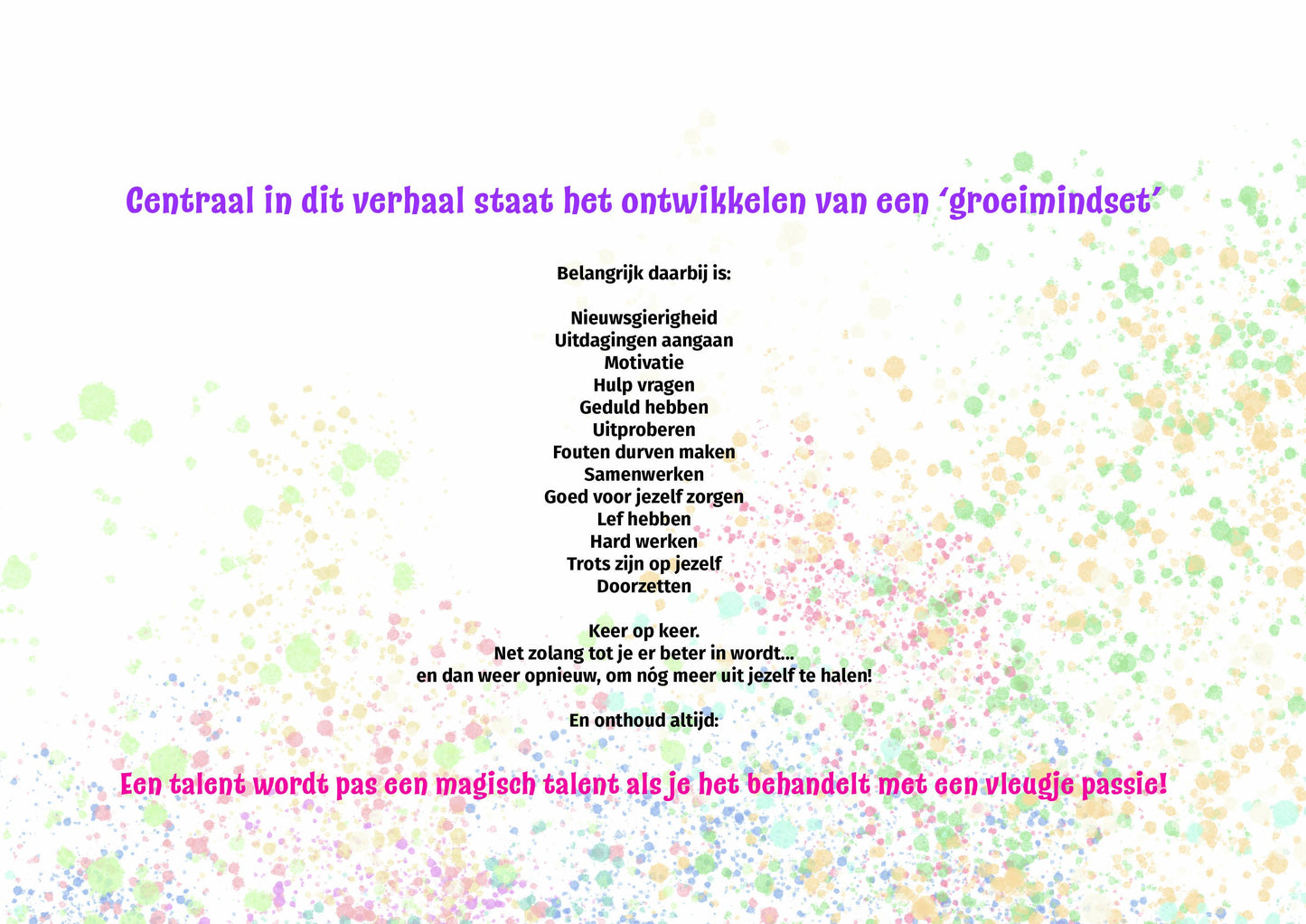 Nooitgedacht, een magisch boek over mindset!