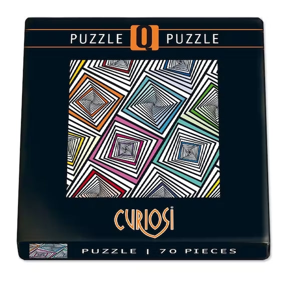 Curiosi Q-puzzel (moeilijke stukjes) - Voordeelset Pop (4 st.)