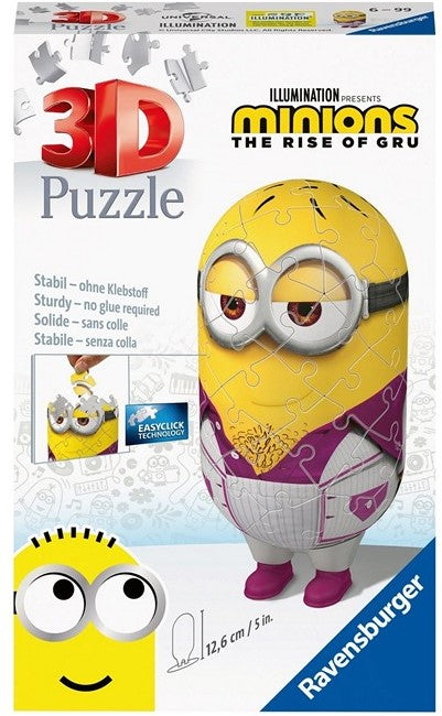 3D puzzel minions - Disco (54 stukjes 12,6 cm)