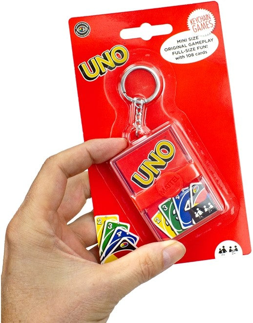 Mini spel sleutelhanger - Uno (reisspel)