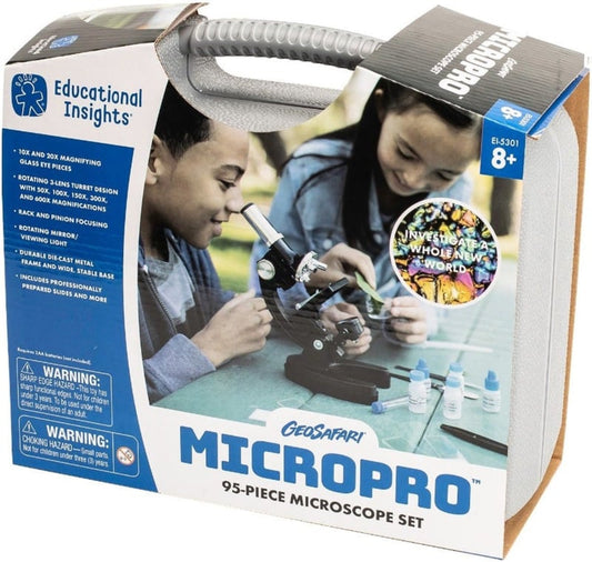 Geosafari Micropro - microscoop set 95-delig