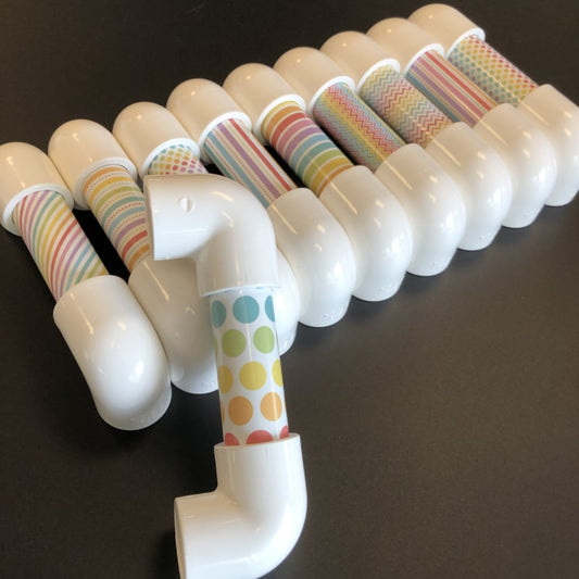 FluisterTelefoon (SET van 30 st.) "Rainbow"