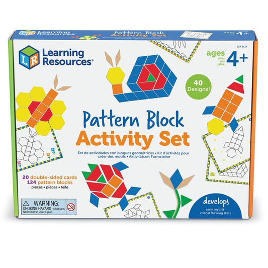 Pattern Blocks - Mozaïk activiteitenset (144-delig)