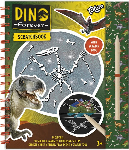 Krasboek/doeboek Dino forever