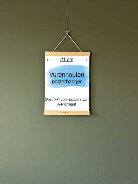 Posterhanger A4-formaat (21 cm) Vuren hout