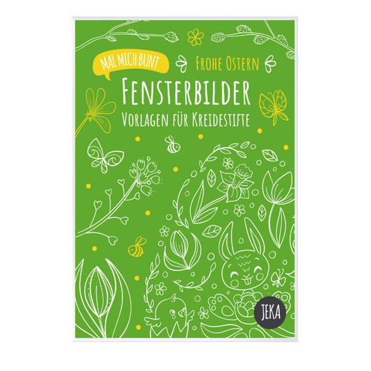 Raamsjablonen Pasen - herbruikbaar