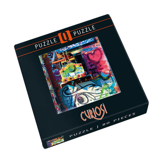 Curiosi Q-Puzzle (schwierige Teile) – Amsterdam 1 (80 Teile)
