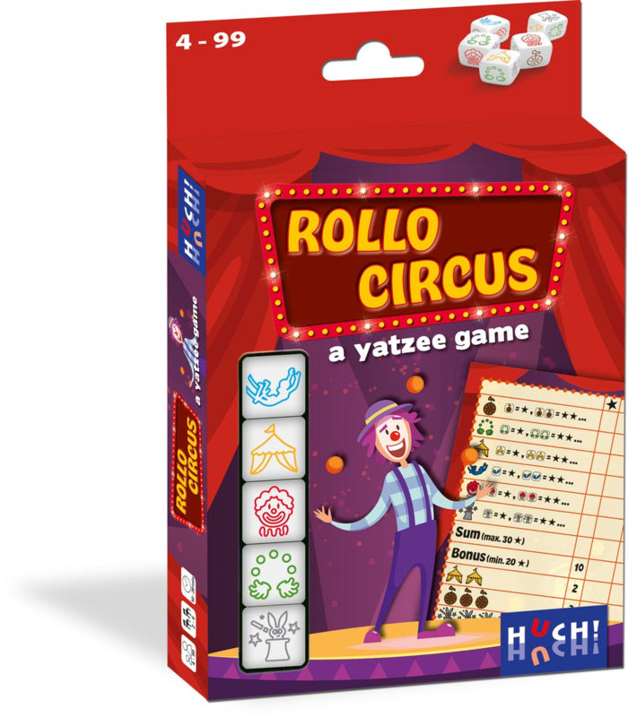 Rollo Circus - a yatzee game