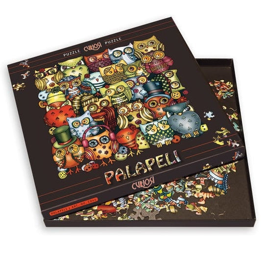 Curiosi Palapeli (moeilijke stukjes) - Puzzel uilen