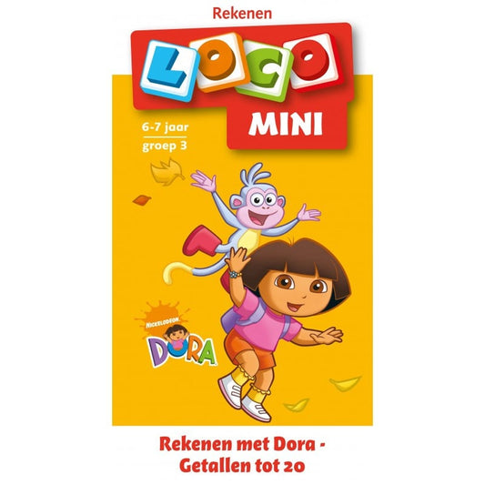 Loco Mini - groep 3 - Rekenen met Dora en Diego - getallen tot 20