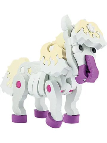 3D Foam blocks XL puzzel - Paard (52 st.) 26 cm