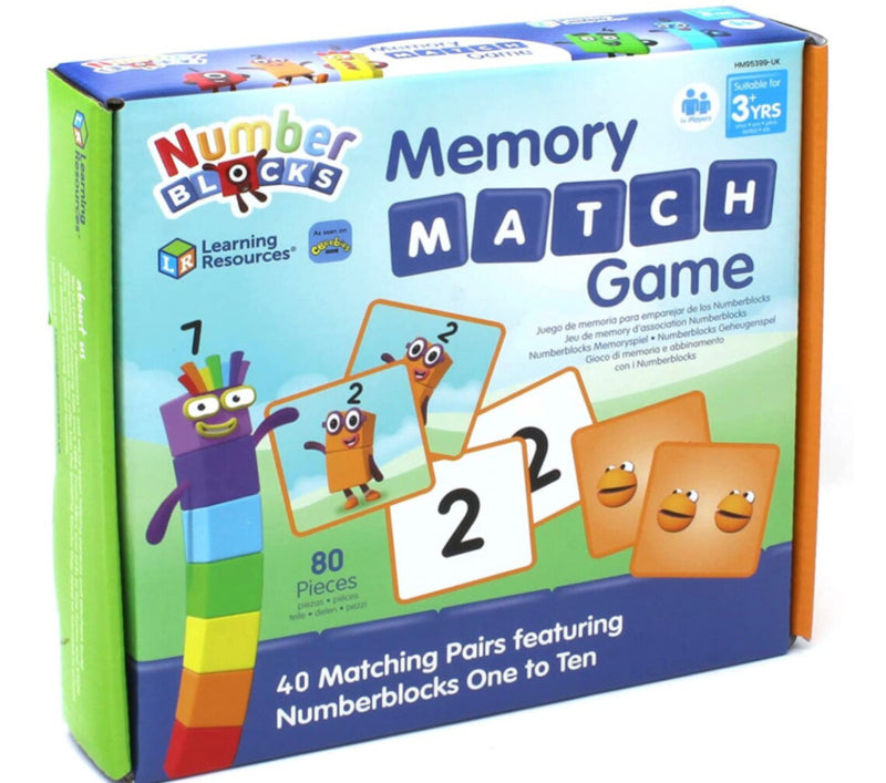 MathLink® Cubes Number Blocks - Rekenspel memory