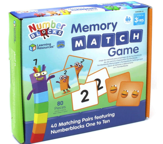 MathLink® Cubes Number Blocks - Rekenspel memory